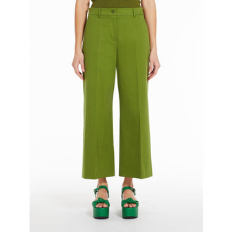 WEEKEND pantalon katoen/stretch groen